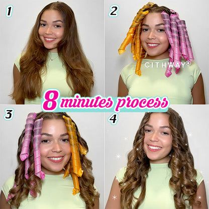 SleepCurler — Heatless Hair Roller Kit for Soft Overnight Curls