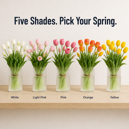 Everbloom™ — Feel the Difference with Real-Touch Tulips That Stay Fresh