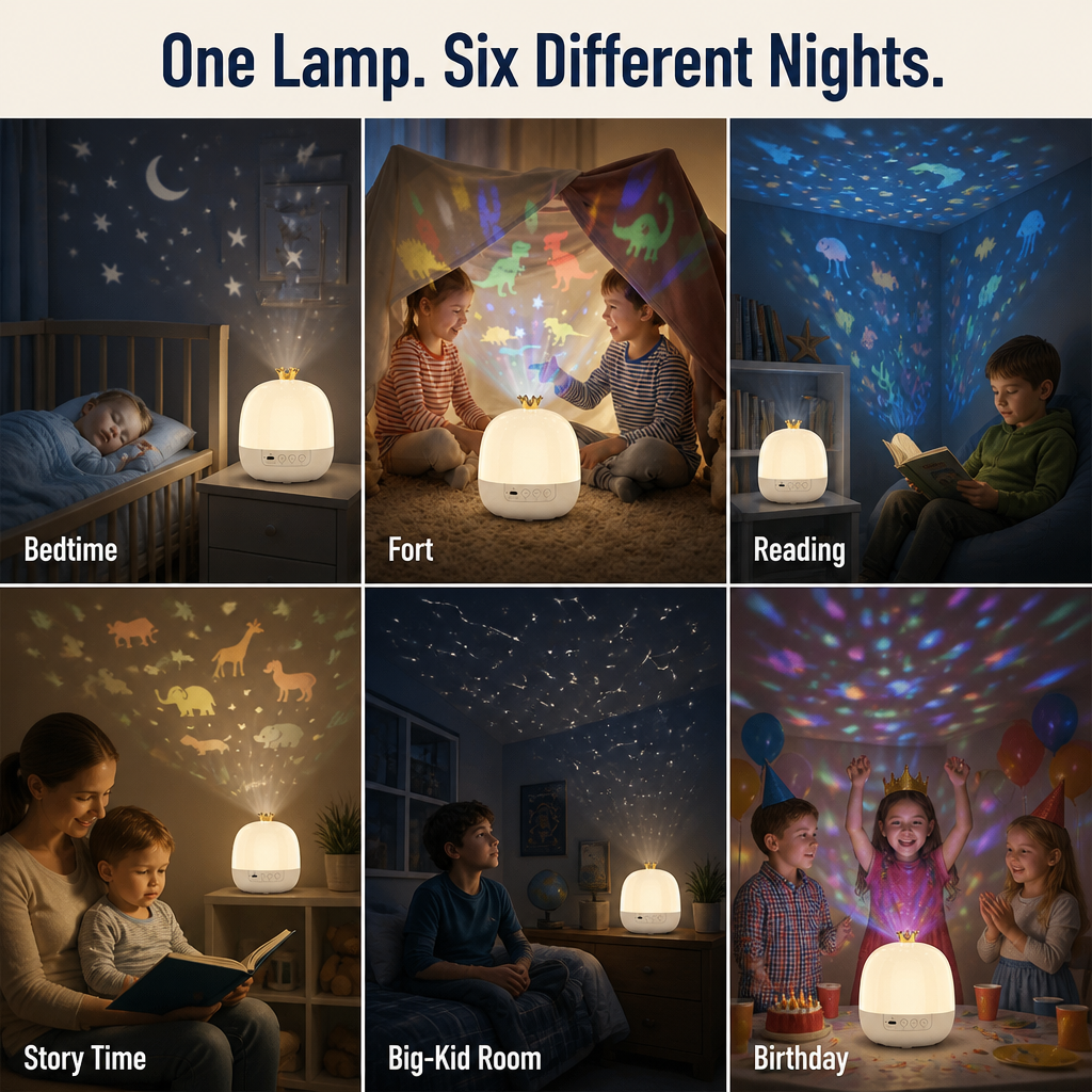 CelestiDream™ — Stop Bedtime Struggles with a Soothing Galaxy in Minutes