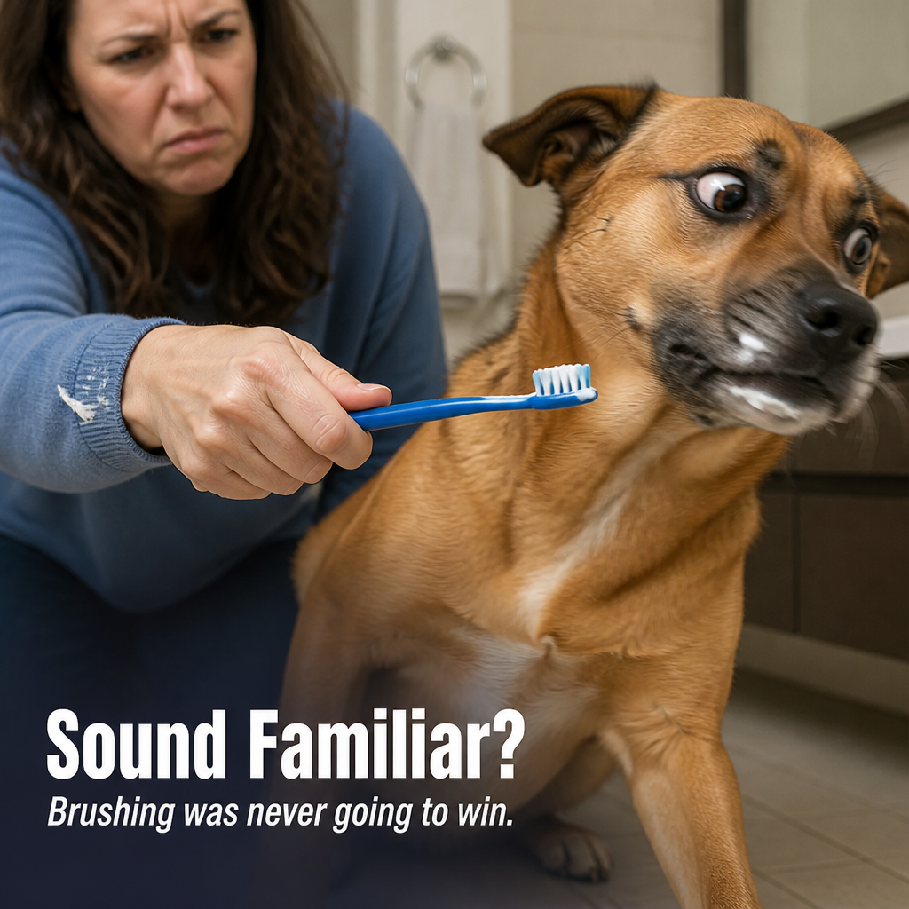 SmilePaw™ — Stop the Brushing Struggle and Remove Tartar in Just 30 Seconds a Day