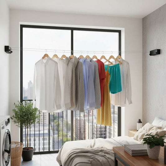 FlexiLine™ — Unlock More Space and Enjoy Effortless, Clutter-Free Laundry Drying