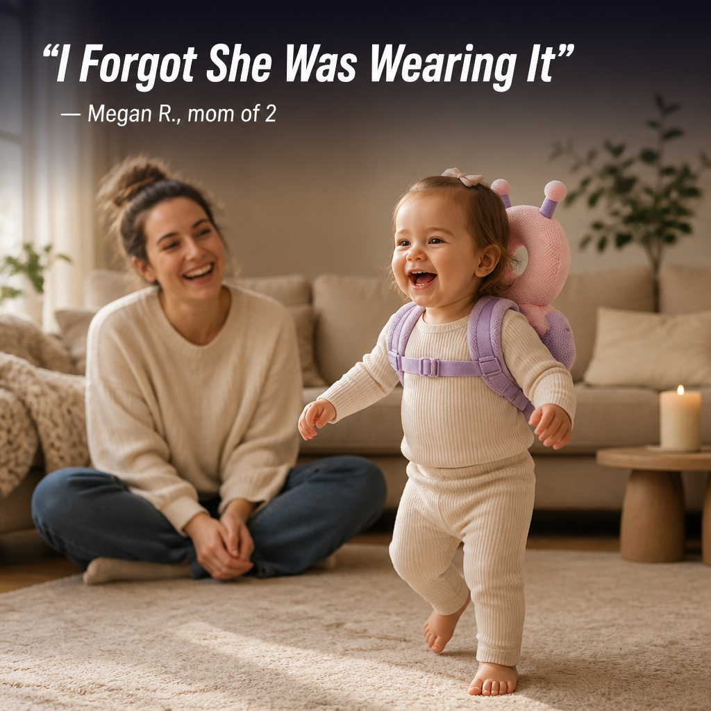 SnuggleSafe™ — Pad Every Backward Fall So Baby Steps Braver