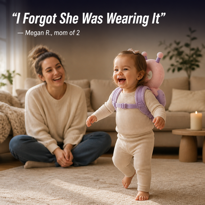 SnuggleSafe™ — Pad Every Backward Fall So Baby Steps Braver