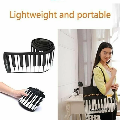 PulsePlay™ Hand Roll Piano — Unleash Your Music Anywhere with True Freedom and Soulful Touch