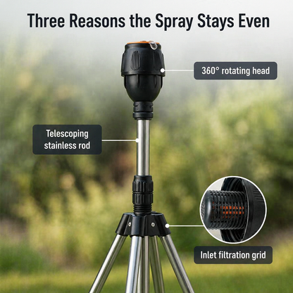 NimbusMist™ — Instantly Chill Your Outdoors and Hone Your Plants with Exact Precision