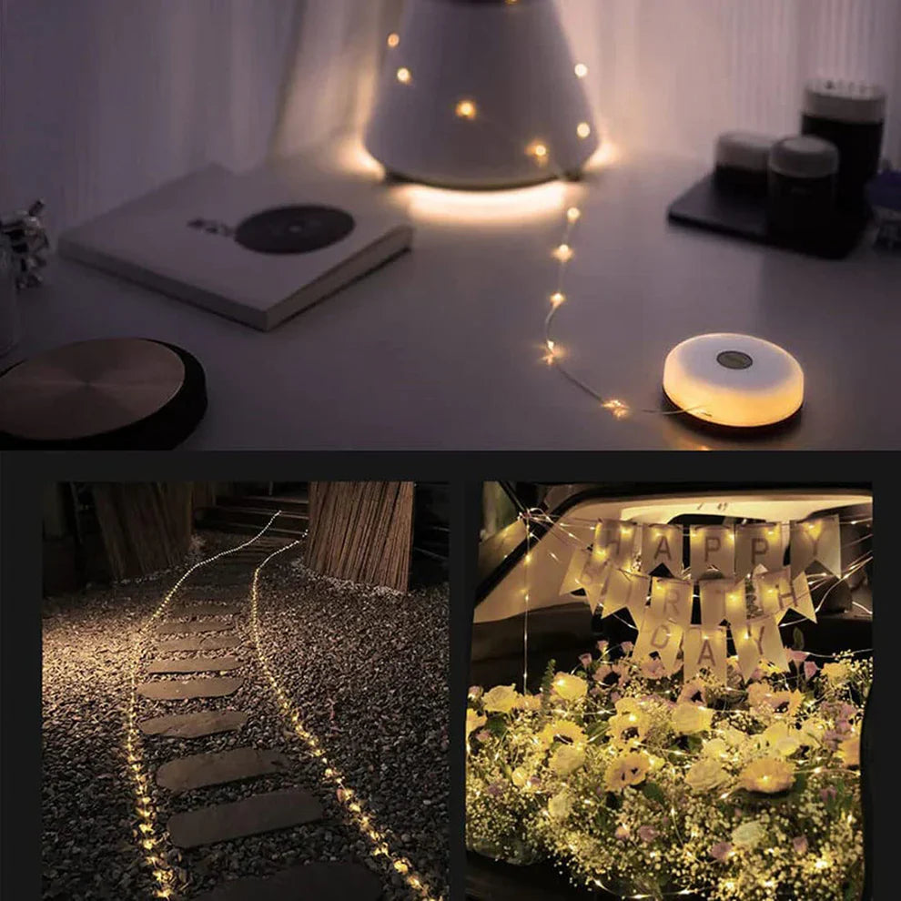 FeenGlühen™ Portable LED Fairy Light Garland
