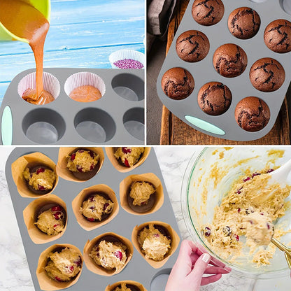 Silicone Cake Mold Set for Convenient Baking