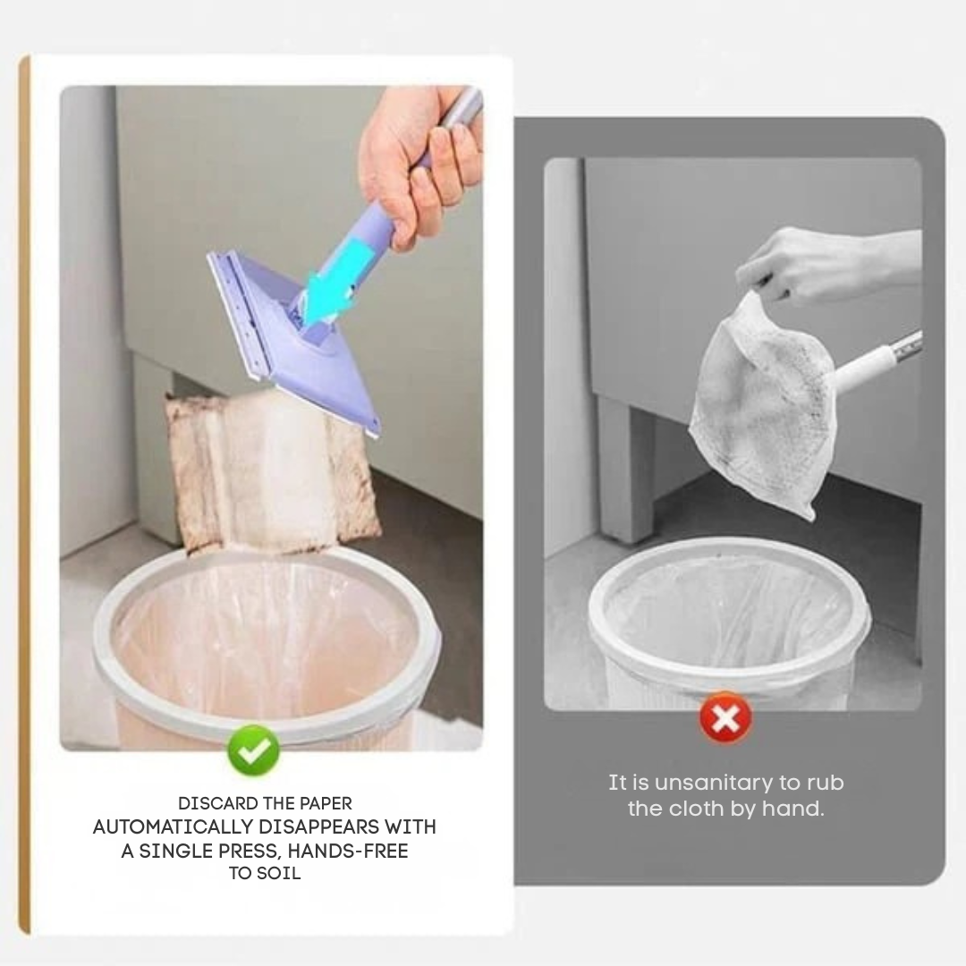GlideMate™ Mini Mop — Effortless Cleaning That Leaves Hands Clean and Floors Spotless