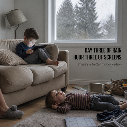 GlideSphere™ — Transform Rainy Days Into Indoor Soccer Fun Without Shattered Lamps