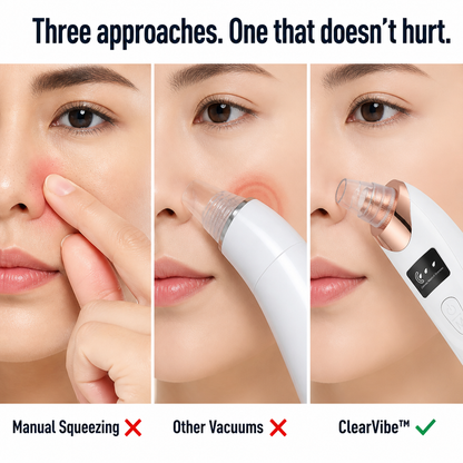 ClearVibe™ — Remove Stubborn Blackheads Without a Trace of Redness