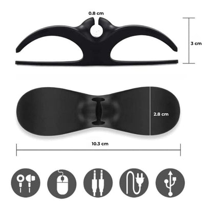 5+5 Bonus | Self-Adhesive Cable Organizer