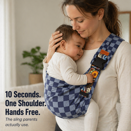 LumaNest™ Sling — Enjoy Seamless Bonding and Comfortable All-Day Baby Carrying