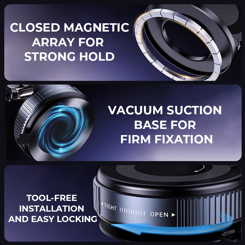 MagnaHold™ — Drive Fearlessly with a Grip That Never Lets Go