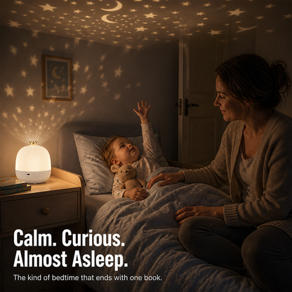 CelestiDream™ — Stop Bedtime Struggles with a Soothing Galaxy in Minutes