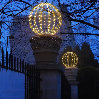 LumoGlow — Warm White LED Light Balls for Indoor & Outdoor Use