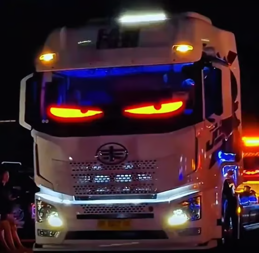 VividEye™ — Command Every Road With Unforgettable, Custom LED Eyes