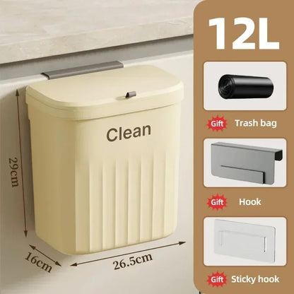 CleanBin™ - Wall-Attached Garbage Can