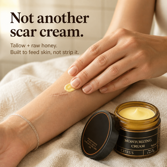 LumaCure™ Balm — Diminish Scars and Smooth Coarse Skin With Tallow + Raw Honey