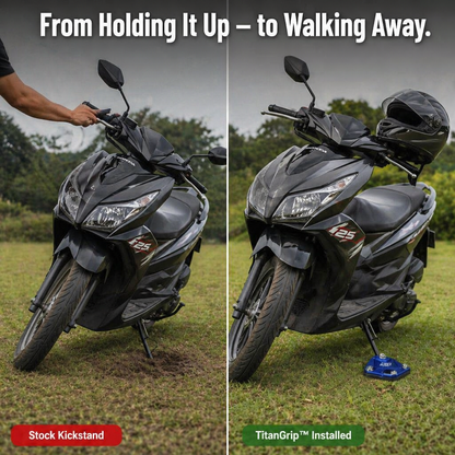 TitanGrip™ — Say Goodbye to Bike Tipping on Soft Terrain Forever