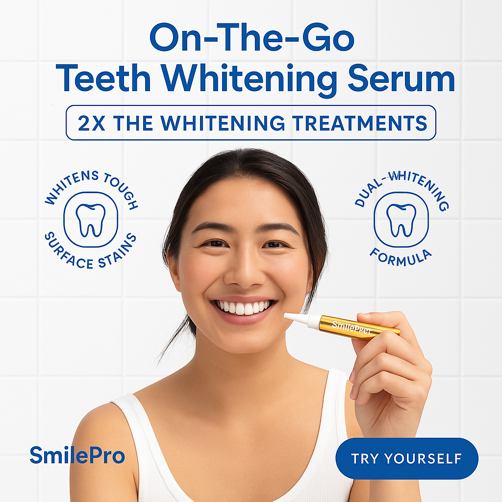 BrilliaWhite™ Teeth Whitening Serum — Instantly Ignite Your Smile and Confidence Everywhere You Go