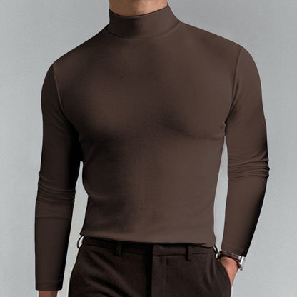 Marsilio™ – Men’s Slim-Fit Sculpting Mock Turtleneck