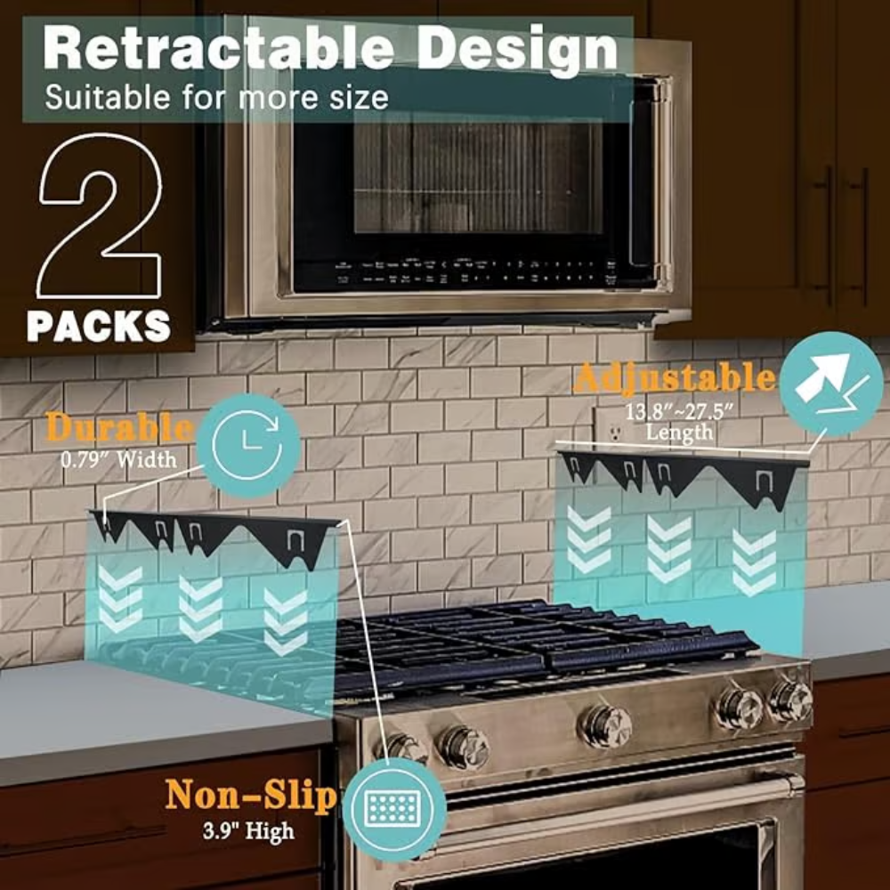 SteelGuard™ — Seal Every Gap for a Spotless, Stress-Free Kitchen Feel