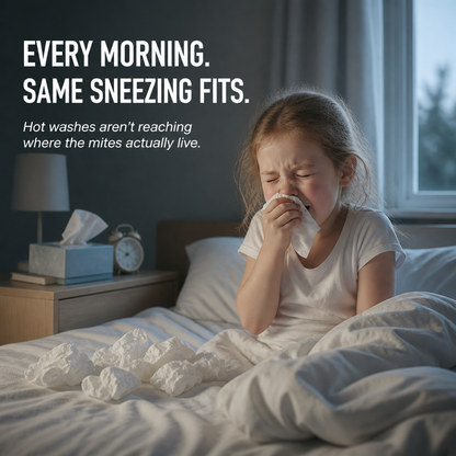 SereniMist™ — Silent Morning Sneezes & Eliminate Dust Mites for 3 Months