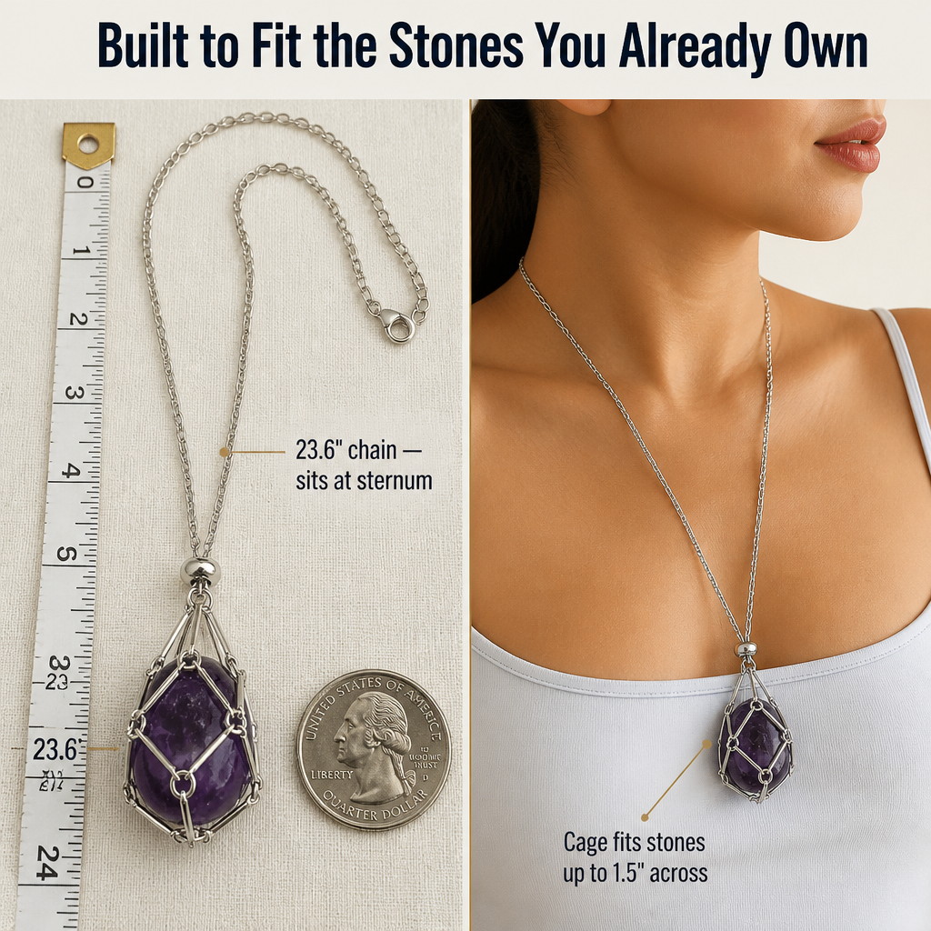 VioraNest™ — Wear Every Crystal You Love, Swap Your Energy Instantly