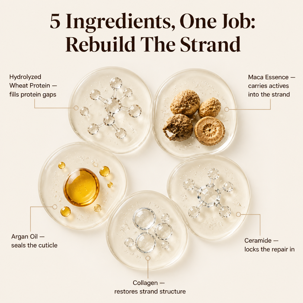 RevitaLuxe™ — Restore Bleached, Fragile Hair Internally in Just 10 Minutes