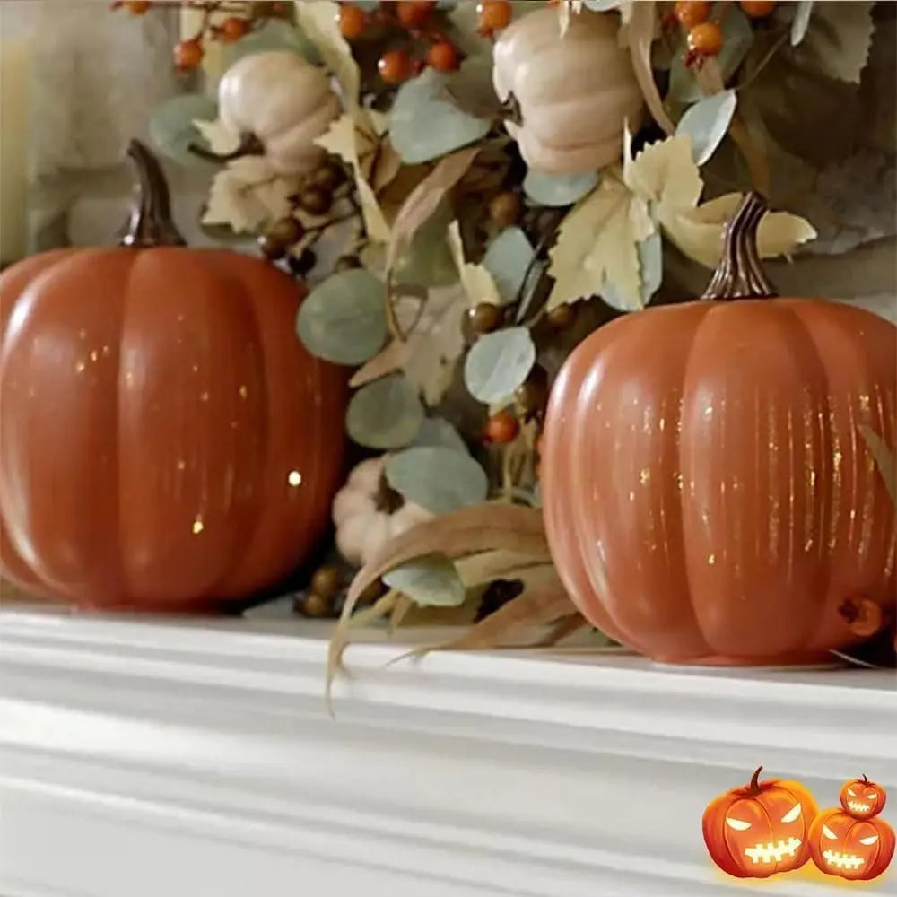 Leuchtende Kürbisse mit Sternenlicht™ — Ignite Cozy Autumn Evenings with Magical Glow and Timeless Warmth