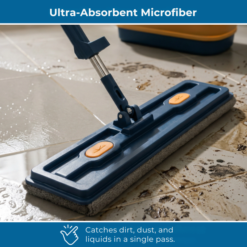 RadiantGlide™ — Effortless Cleaning That Makes Every Floor Shine Like New