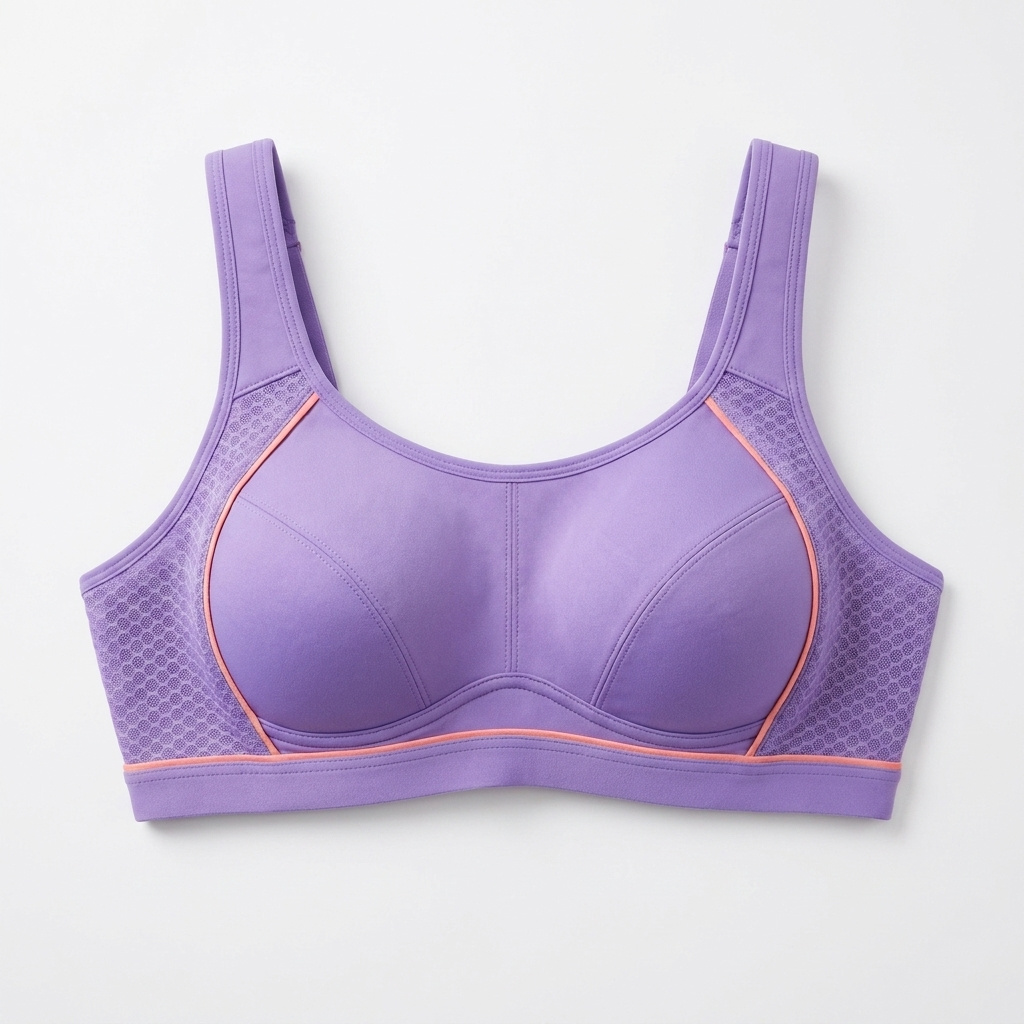 EmbraLuxe™ – Wireless Plus-Size Lift Bra with Breathable Mesh Side Panels