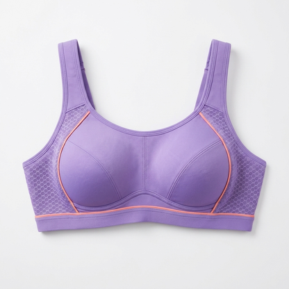 EmbraLuxe™ – Wireless Plus-Size Lift Bra with Breathable Mesh Side Panels