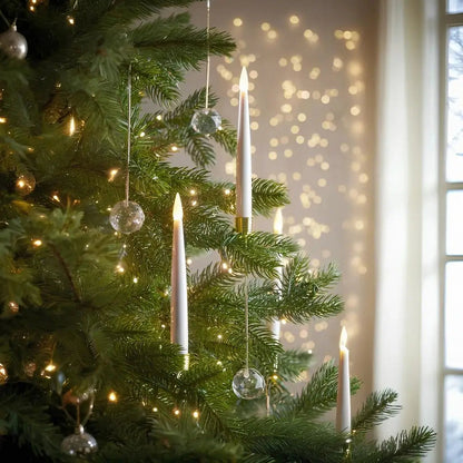 LuminiqueFlame™ — Fill Your Holidays with Safe, Captivating Candlelight Magic