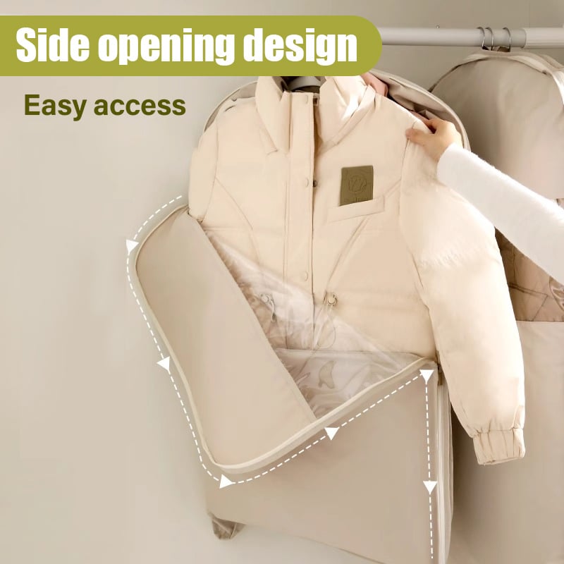 Hanging Garment Protective Cover Featuring Self-Compression (2025 Model)