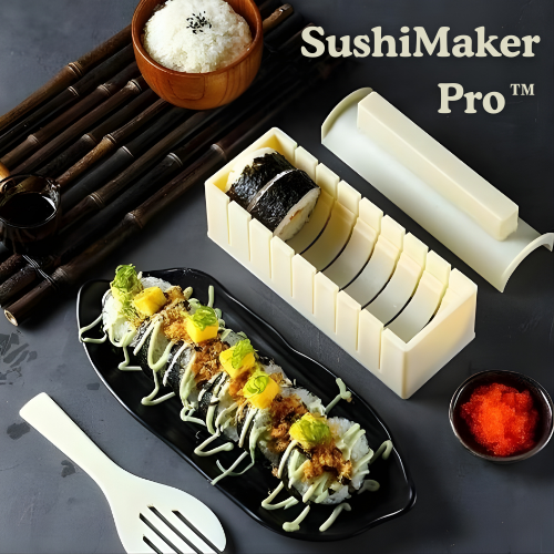 SushiMancien™ — Serve Flawless, Jaw-Dropping Rolls Without the Mess or Stress