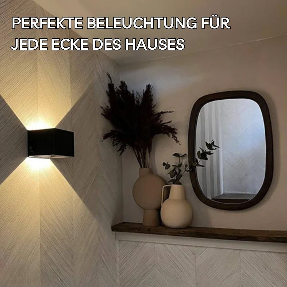 LuminaCube™ – Motion Sensor Enabled Wireless LED Wall Lamp