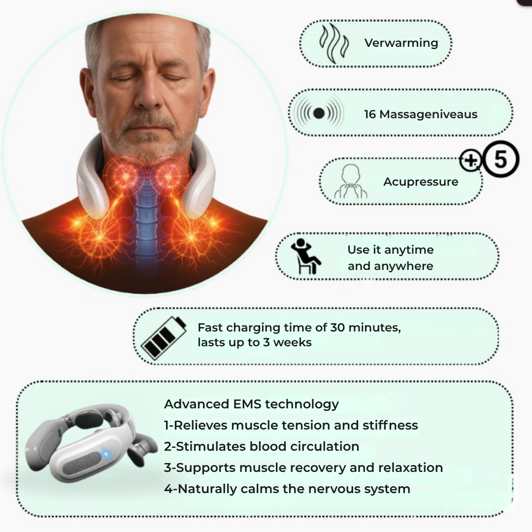 NeckEasePro™ Deep Relief — Melt Away Tension and Feel Freedom Like Never Before