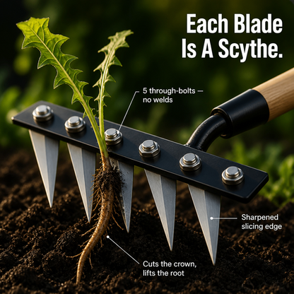 Kiméo™ — Pull Out Persistent Weeds Roots-and-All in a Single Tug | Free Gloves & 60-Day Trial