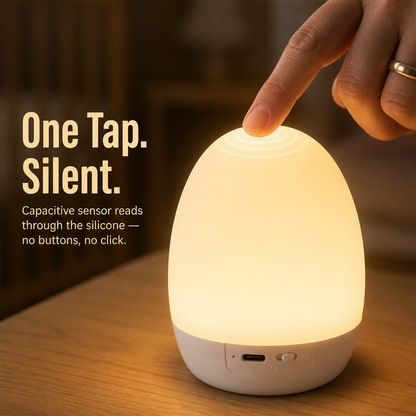 SereniNest™ — Gentle Nighttime Feeds Without Brightening the Baby