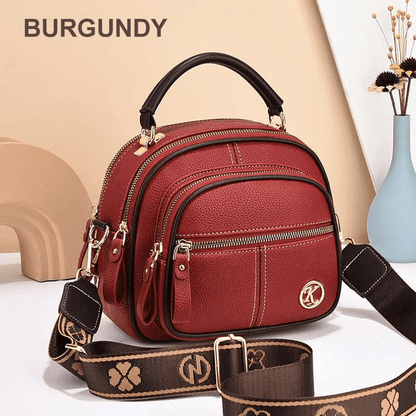 LuxeVanta™ Leather Crossbody — Command Your Day with Effortless Style and Unshakable Confidence