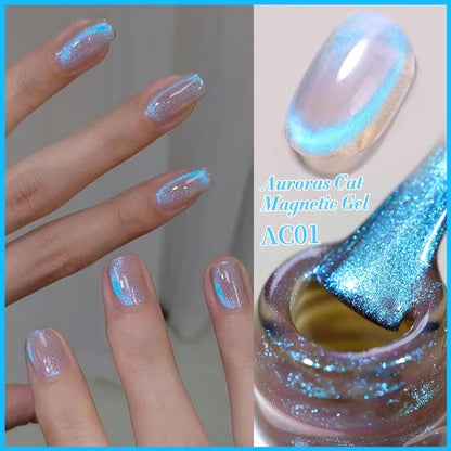 VioraLuxe™ Magnetic Gel — Turn Every Glance Into a Spellbinding Nail Show