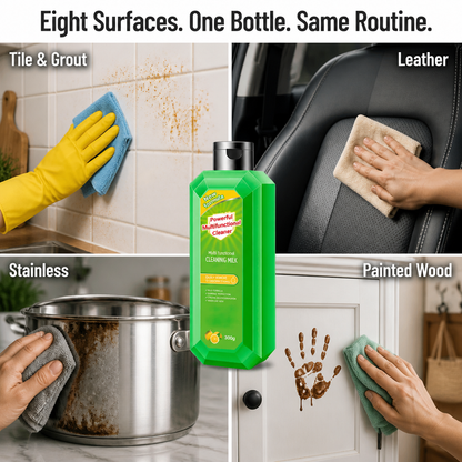 PureSheen™ — Remove Burnt-On Grease and Tub Stains in Just Two Minutes