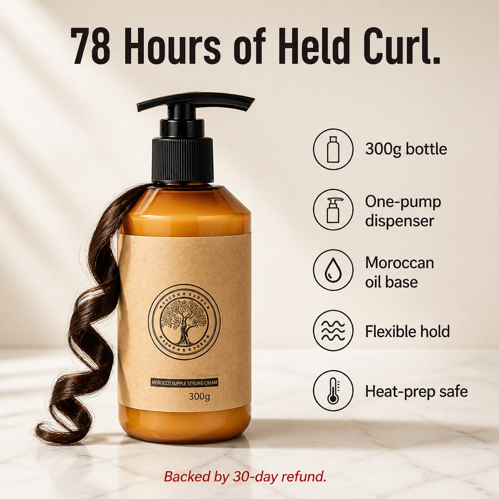 BounceCurl™ — Swap 4 Curl Products for One Pump with 78-Hour Hold