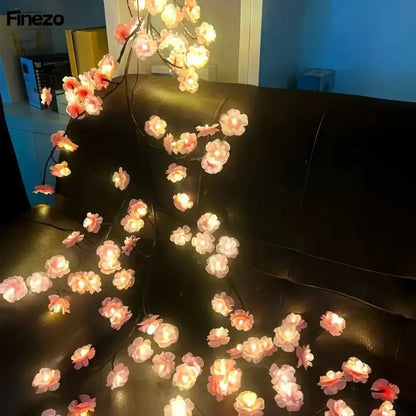 SakuraGlow™ | Enchanting LED Cherry Blossom Light for All Moods! - Buy 1 Get 1 FREE