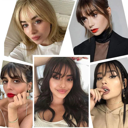 VivaFringe™ — Snap On Stunning Bangs for Instant Style and Confidence