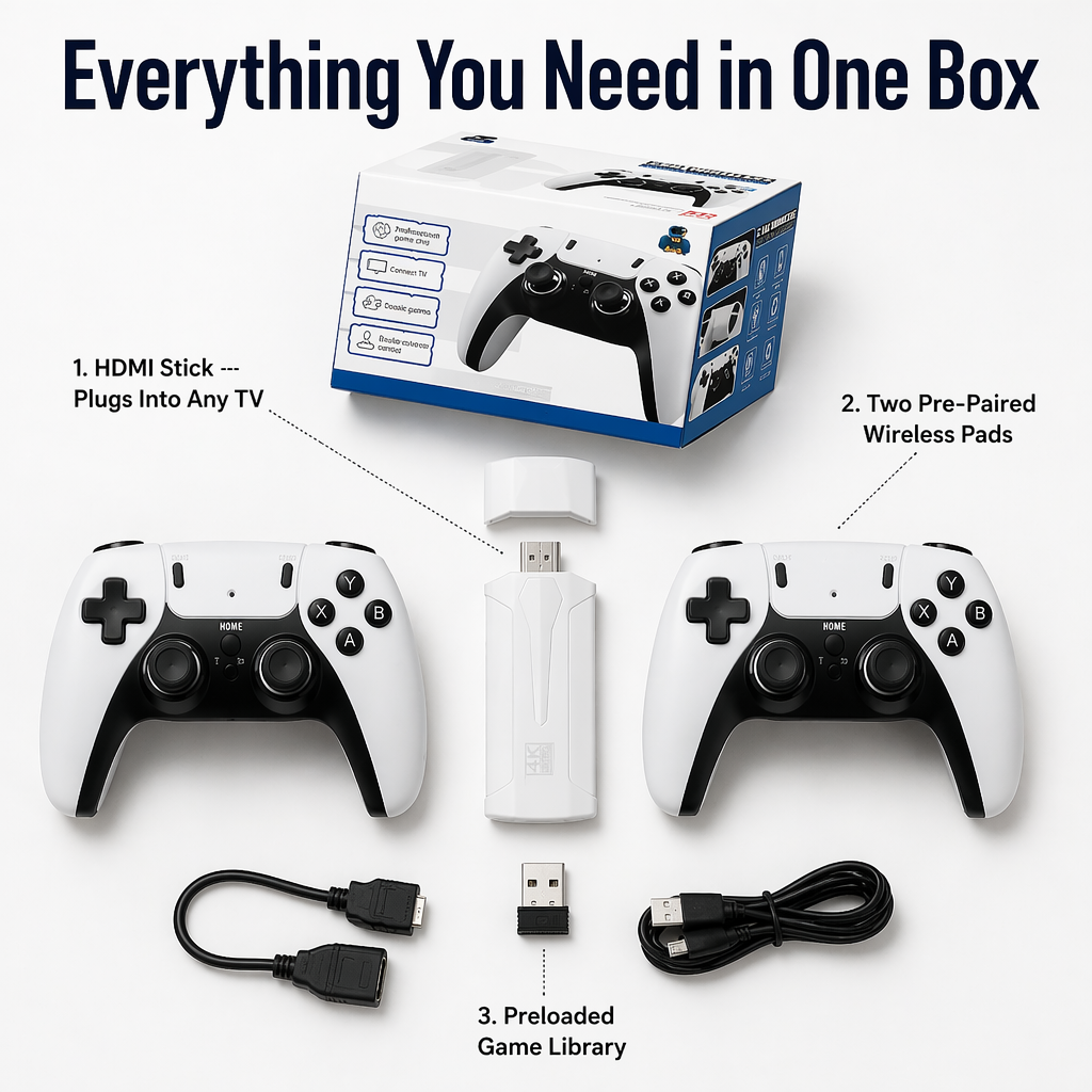 NovaArcade™ — Plug In, Team Up, and Fight Through Thousands of Retro Classics