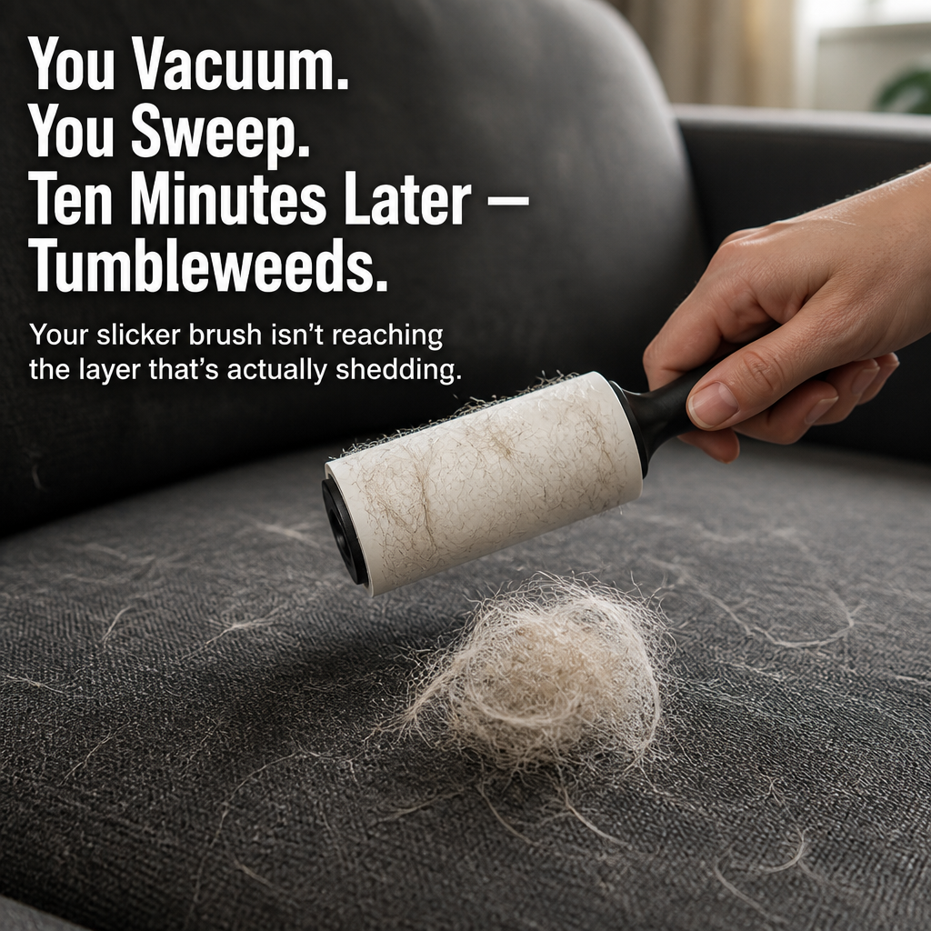 FurEase™ — Remove A Small Dog's Amount Of Undercoat Without The Yelping