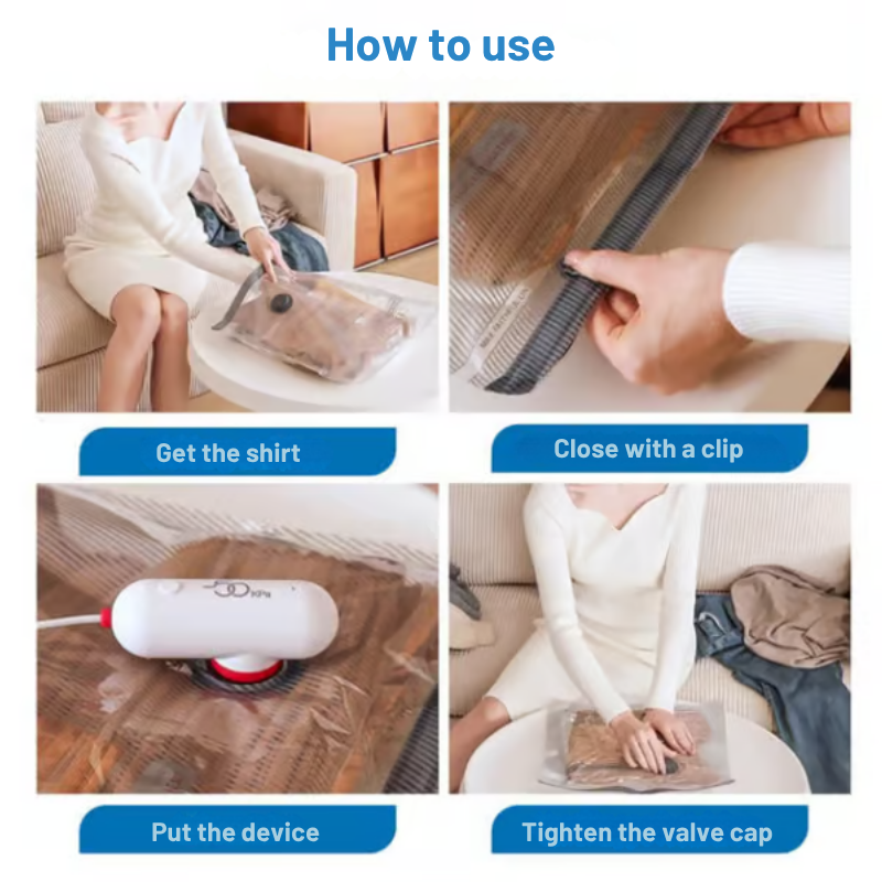 AeroPulse™ — Instantly Create More Space and Travel Light Without the Stress