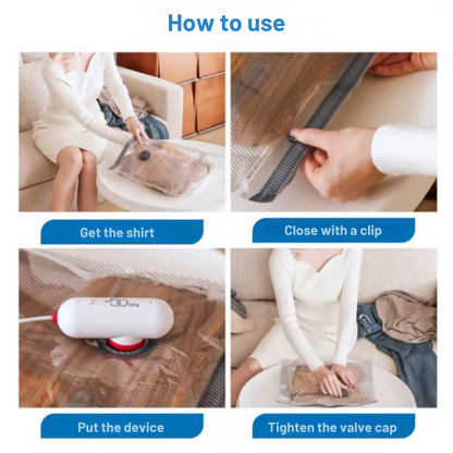 AeroPulse™ — Instantly Create More Space and Travel Light Without the Stress